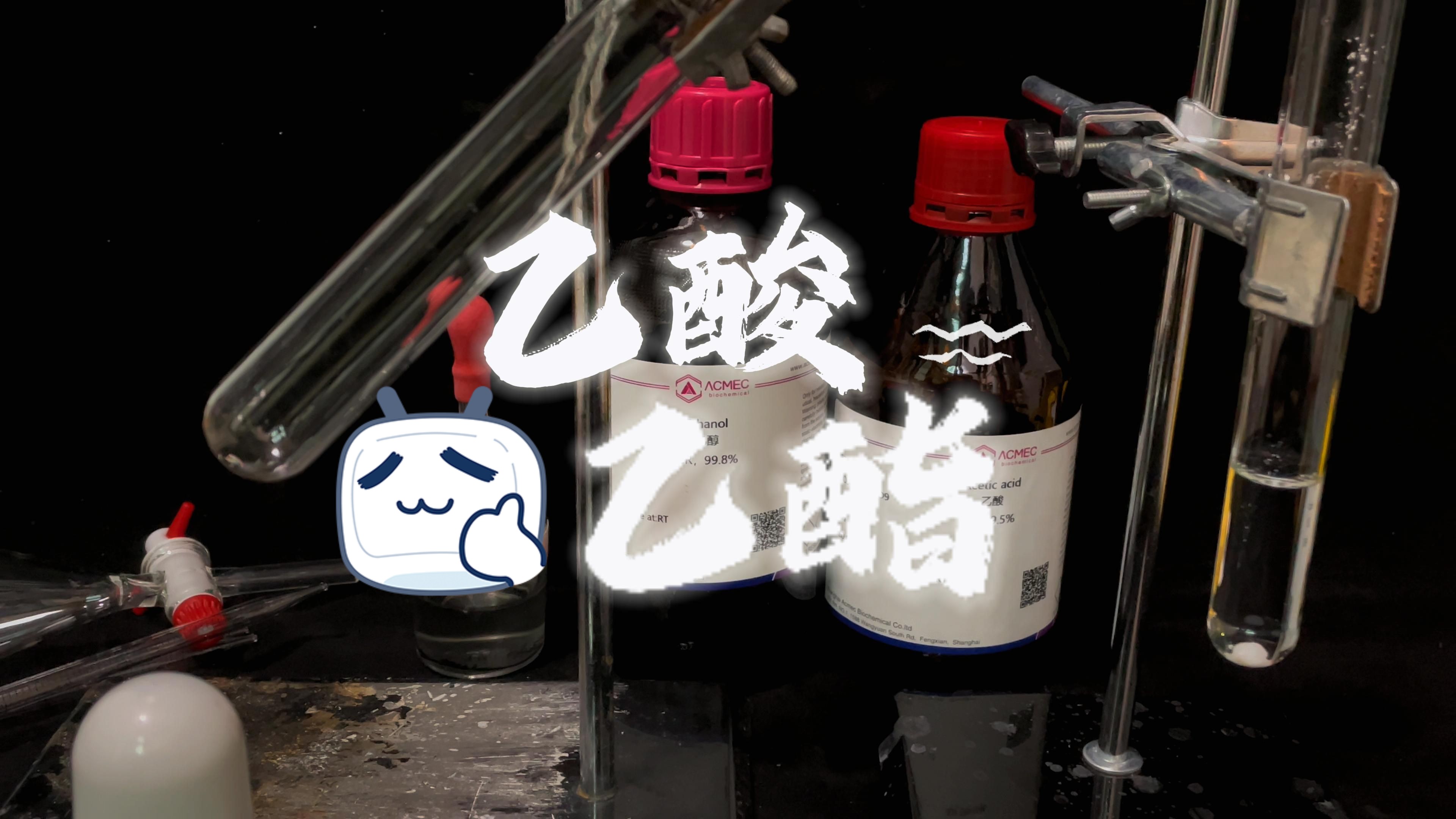 那一恍惚间，乙酸乙酯在向我述说